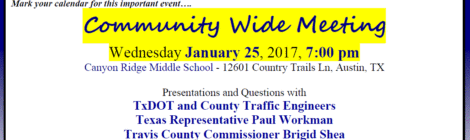 2017 Community Meeting