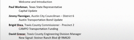 Meeting 2017 Recap: Including Next Steps for RM620